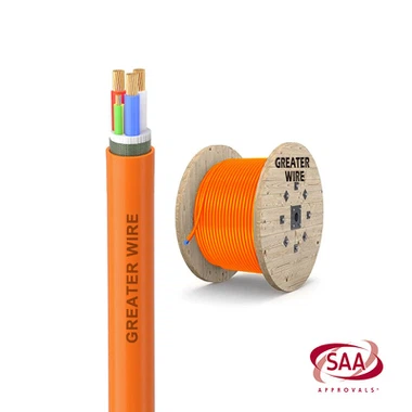 Australia 16mm orange circular power cable Australia 16mm orange circular power cable